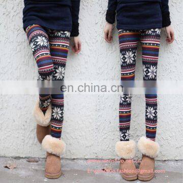 Wholesale Lovely Autumn Colorful Elastic Ladies Leggings