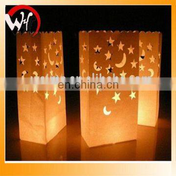 flame retardant wedding luminary christmas paper candle bags