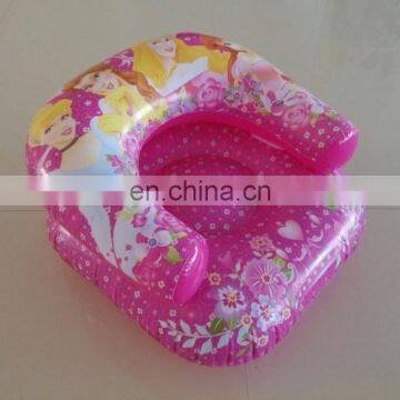 Phthalate Free Children Cartoon Customized Inflatable Sofa