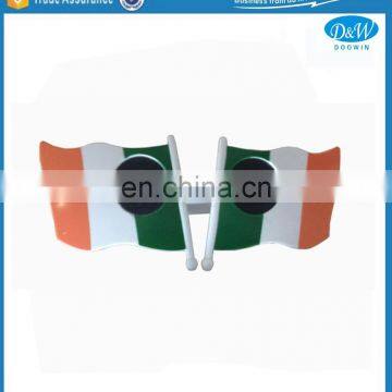 Irish Ireland flag patriotic party glasses