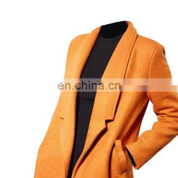 Women's Warm Winter WOOL Trench Cashmere Overcoat photo-5