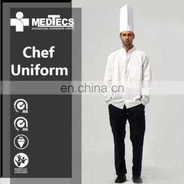 White restaurant bakery bar Hotel cook uniforms kitchen workwear