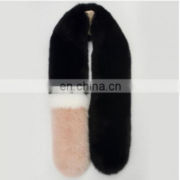 New Fashion Fox Fur Stole Genuine Fox Fur Shawl Fur Cape For Girl