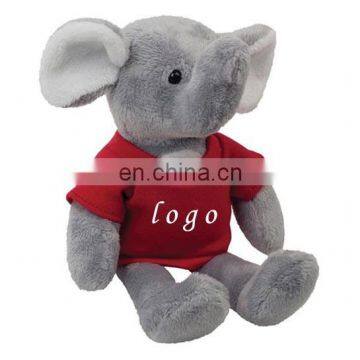 Sport Group Free gift Cute Red T-shirt elephant plush toy