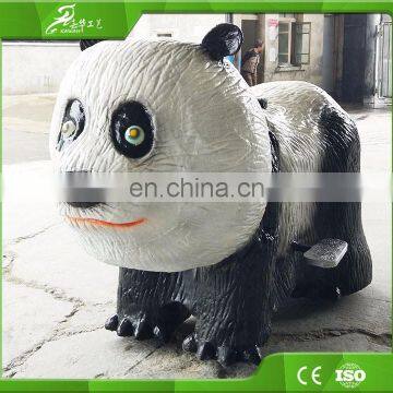 KAWAH Shopping Mall Coin Operated Walking Animal Ride On Panda photo-2