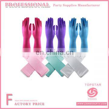 Elsa Anna Cosplay Costume Princess Gloves For Evening Party