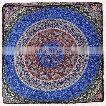 Indian Mandala Dog Bed Cover Decorative Pet Bed Cushion Cover Square Pillow Sham photo-3