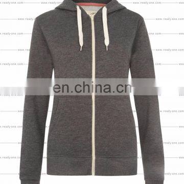 Fashion Zip Up Hoodies Wholesale Women Sherpa Blank Hoodie