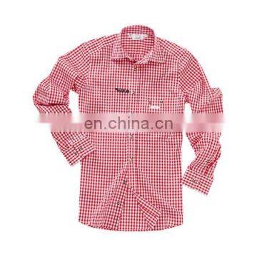 2014 High Quality Traditional Mens Shirt Trachten Hemden