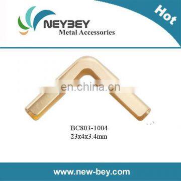 Metal cardboard corners protective in brass color BC803