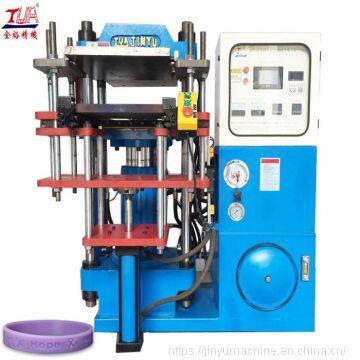 New woven silicone label embossing machine