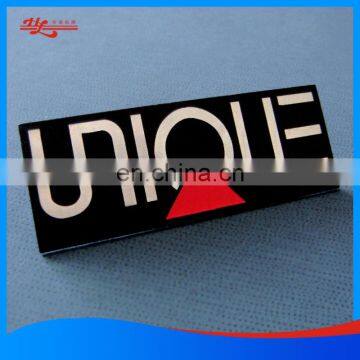 2017 New Design Antique Imitation logo aluminum nameplate with adhesive back