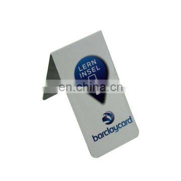 china promotional magnetic bookmarks with custom logo