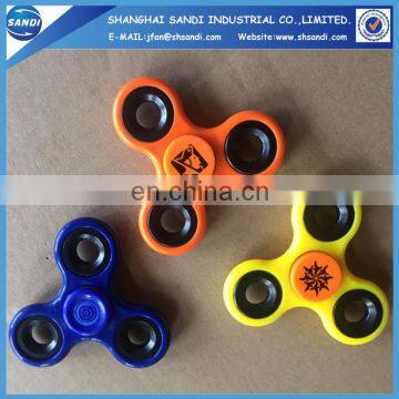 Promotional custom plastic hand spinner with logo