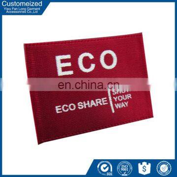 2016 cheap wholesale printed nylon clothing label