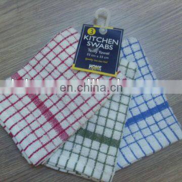 cotton kitchen swabs, cleaning cloths