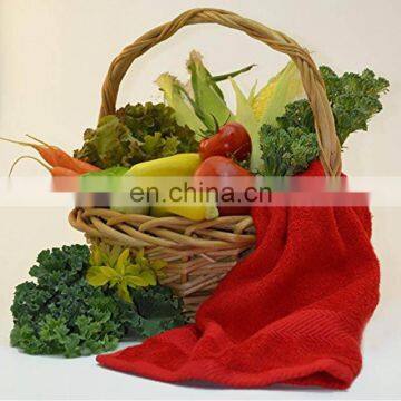 Solid Color Custom Cotton Terry Kitchen Towel photo-3