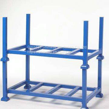 Foldable Heavy duty adjustable stacking steel storage tire rack