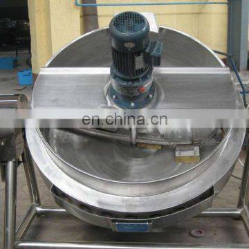 Hot Sale Factory Price Double Layer Steam Gas Jacketed Kettle With Agitator photo-5