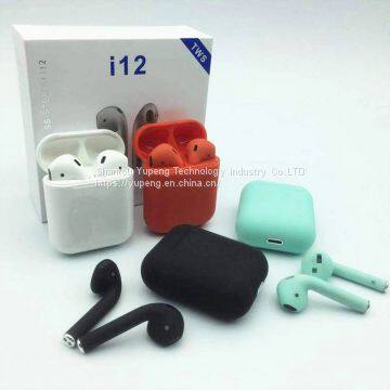 Bluetooth Headphone Mini Stereo Bluetooth Microphone Computer Wireless Mini Headphone Earbuds Earphone Bluetooth Headset I12 photo-2