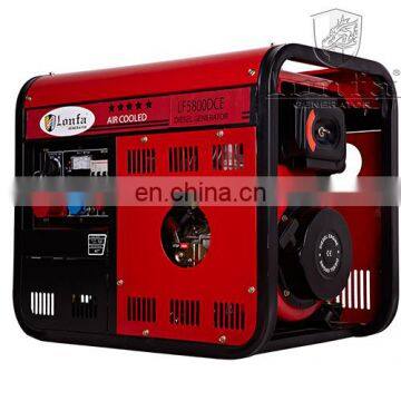 China Supplier (Lonfa) 3KW/4KVA/5KVA KAMA Engine Danyo Diesel Generator For Sale