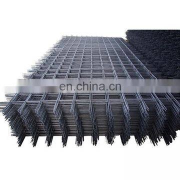 black wire mesh for brick wall reinforced Rebar welded Mesh Panels