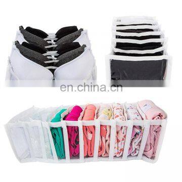 Amazon wholesale Underwear socks tiers storage  bag organizer with  divided bag organizador