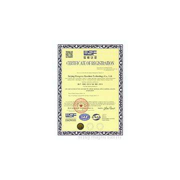 ISO 9001 Quality Management System Certificate