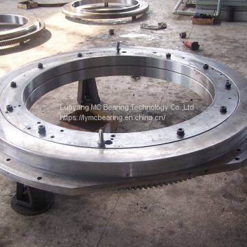 China manufacturer 232.21.1075.013 four point contact slewing bearing 1197*985.6*56mm