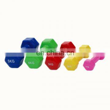 Hot Selling Smooth Hex Colorful Dumbbell BW1005