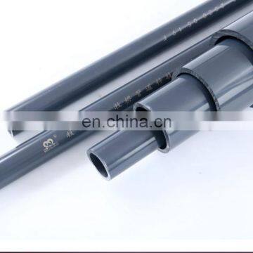 SCH80 DIN Grey Pvc Upvc Plastic Pipe for Chemical Industry photo-7