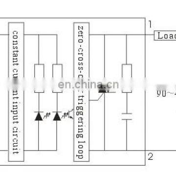 AOYI Single Phase DC Solid State Relay 40A 10A 25A photo-3