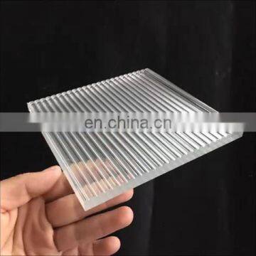 Guangdong factory supply Tempered laminated reeded frosted glass