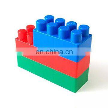 Customized Plastic Building Blocks Parts Toy Moulding Plastic Brick Toy Brick Building Block Injection Mold photo-2
