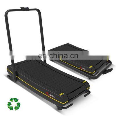 A new fitness home use  mini folding treadmill and cheap manual woodway air runner curved running machine