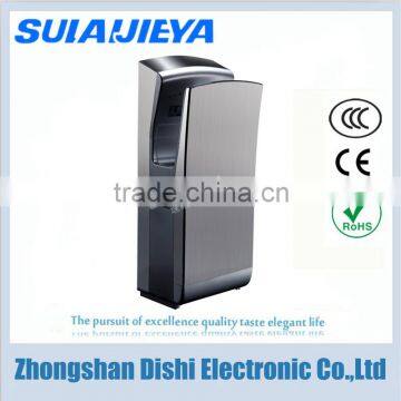 stainless steel automatic high speed jet air hand dryer machine for hotel