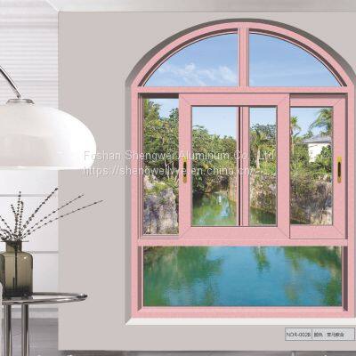 Custom color Cheap Price Aluminium Profile Glass Windows modern popular sliding windows aluminum windows