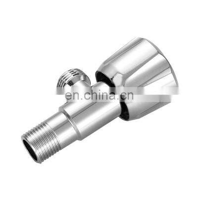 Bathroom Fittings Ms Stainless Cold Water Images Angle Cock Stop Valve Chrome Plated SS Iron Angle Valve