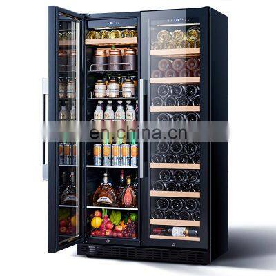 Honeyson wine fridge refrigerator Wine Fridge with Compressor Cooling System 300L