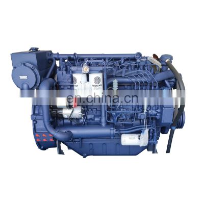 6 cylinder 105kw/1800rpm water cooling WP6C142-18 inboard diesel marine engine