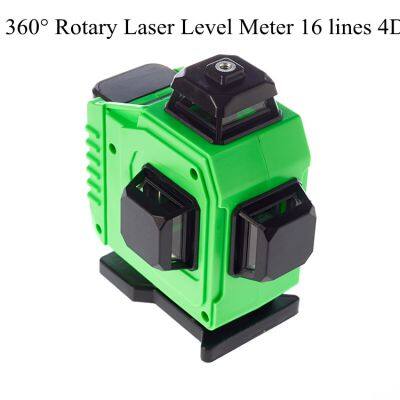 4D Green Beam Rotary Self-Leveling 360 Degree Horizontal and Vertical 16 Lines Laser Level photo-5