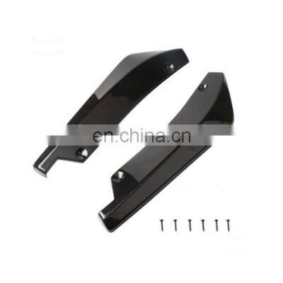 XT Car Universal Modified Rear Bumper Lip Splitter Diffuser Chin Spoiler Deflector Decoration Wrap Angle