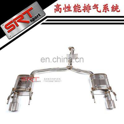 Exhaust Pipe for Toyota REIZ Titanium Exhaust Catback With Quad Double Tip photo-3