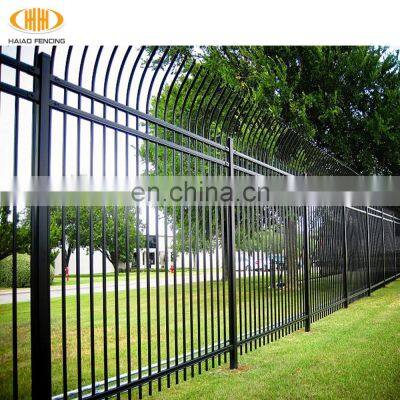 cheap designs for steel fence, curved wrought iron fence panel