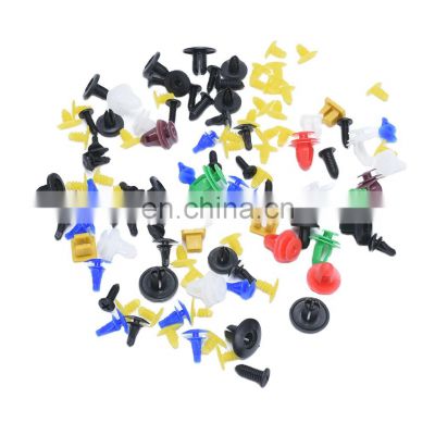 Car Clips Mixed Auto Nylon Fastener Plastic Rivet Door Panel Trunk Ceiling Bumper Network Leaves Board Clips For JETTA