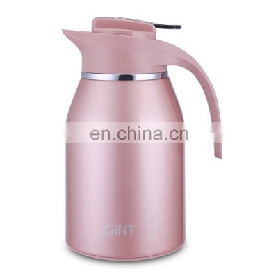 GINT 1L Portable Kitchen Good Quality Cheap Metal Vacuum Glass Coffee Pot