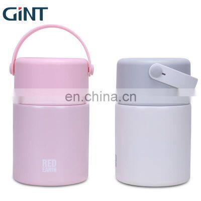 GINT 700ml Hot Selling Metal Vacuum Customer Logo New Design Lunch Box