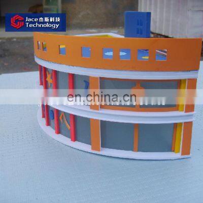 Miniature Model Kits How to Make Buildings Building for School Project photo-4