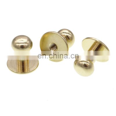 GB standard brass decorative female and male chicago screws