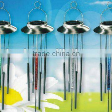 Solar 7 color light with Wind Chime